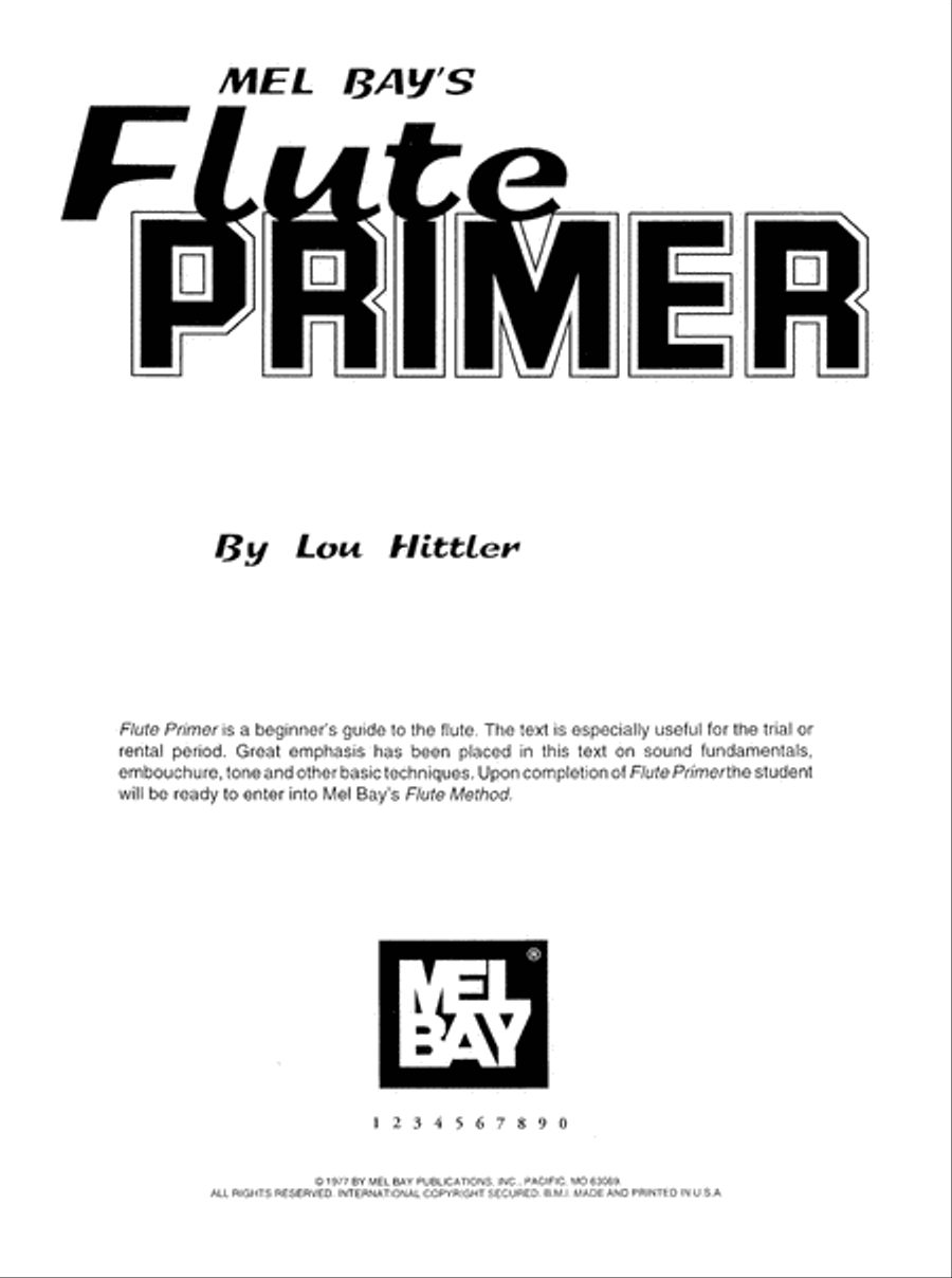 Flute Primer Flute Solo scores gallery preview page 2