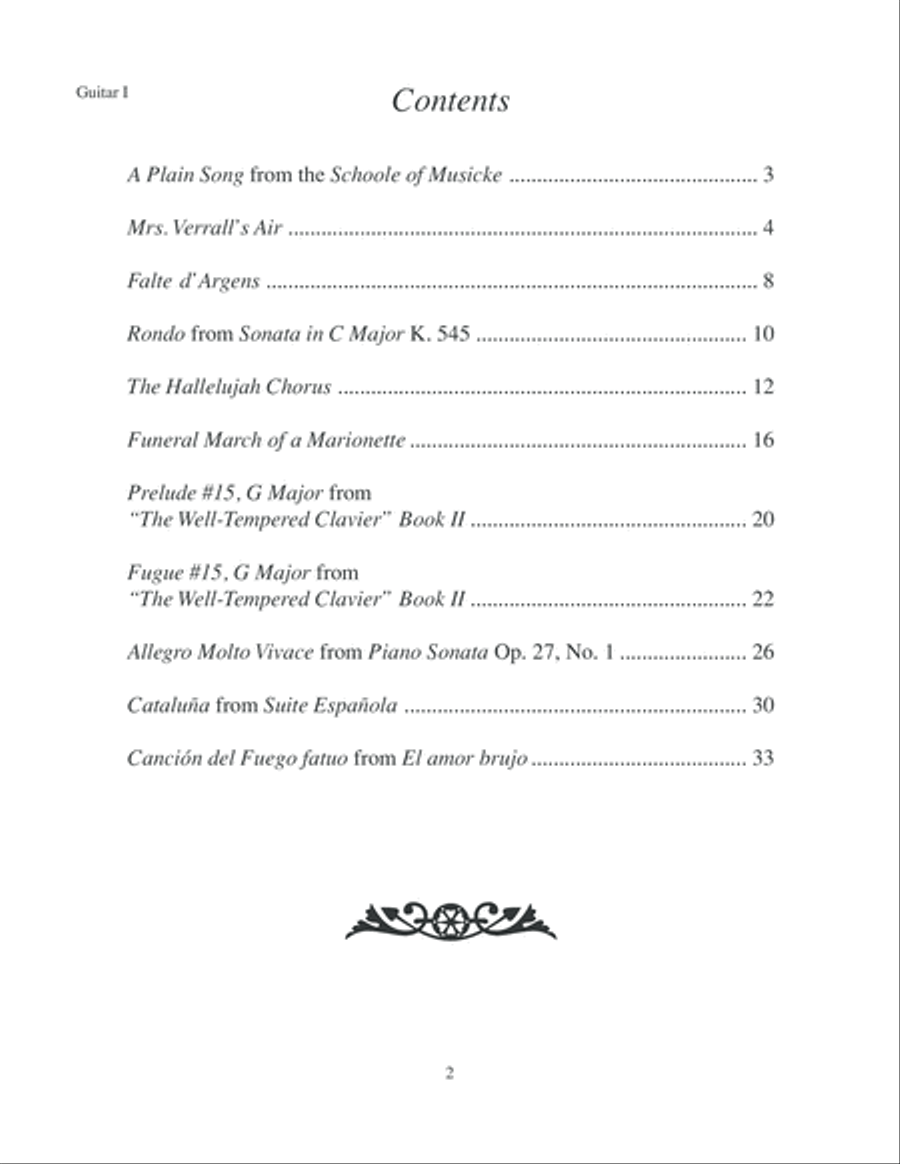 Graded Guitar Duos, Volume 3 Acoustic Guitar scores gallery preview page 8