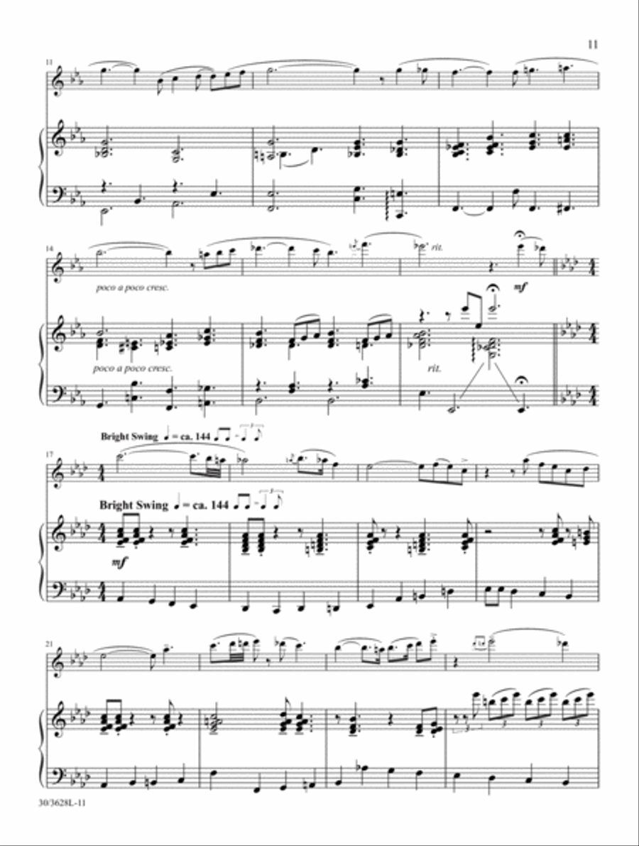 Flute Solos for Worship, Vol. 3 Flute Solo scores gallery preview page 6