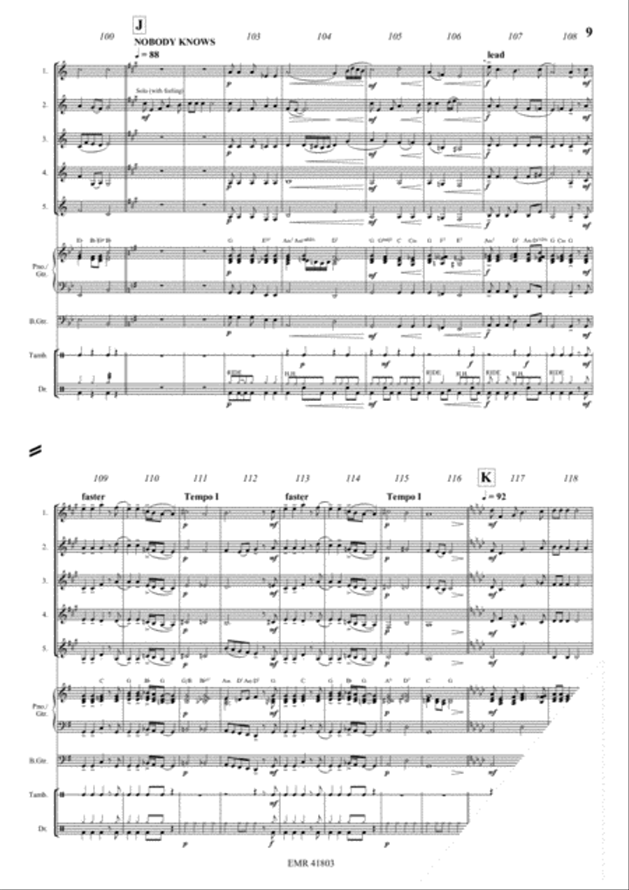 Fascinatin' Gospels Fascinatin' Gospels Trumpet scores gallery preview page 9