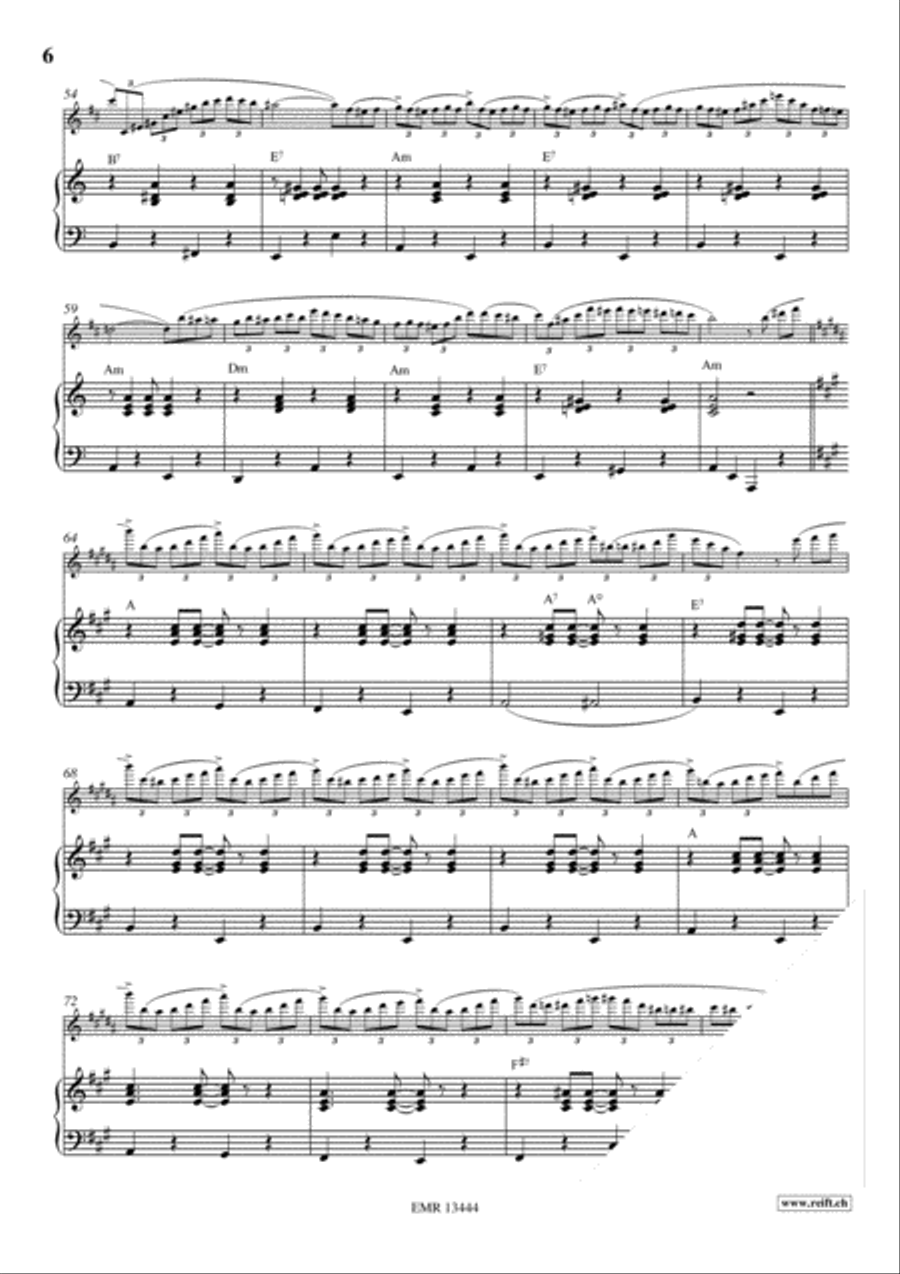 Tico Tico Clarinet Solo scores gallery preview page 6