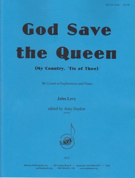 God Save the Queen (My Country 'Tis of Thee ) Trumpet/Piano image number null
