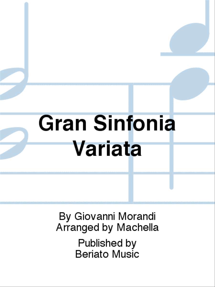 Gran Sinfonia Variata Gran Sinfonia Variata Organ scores gallery preview page 1