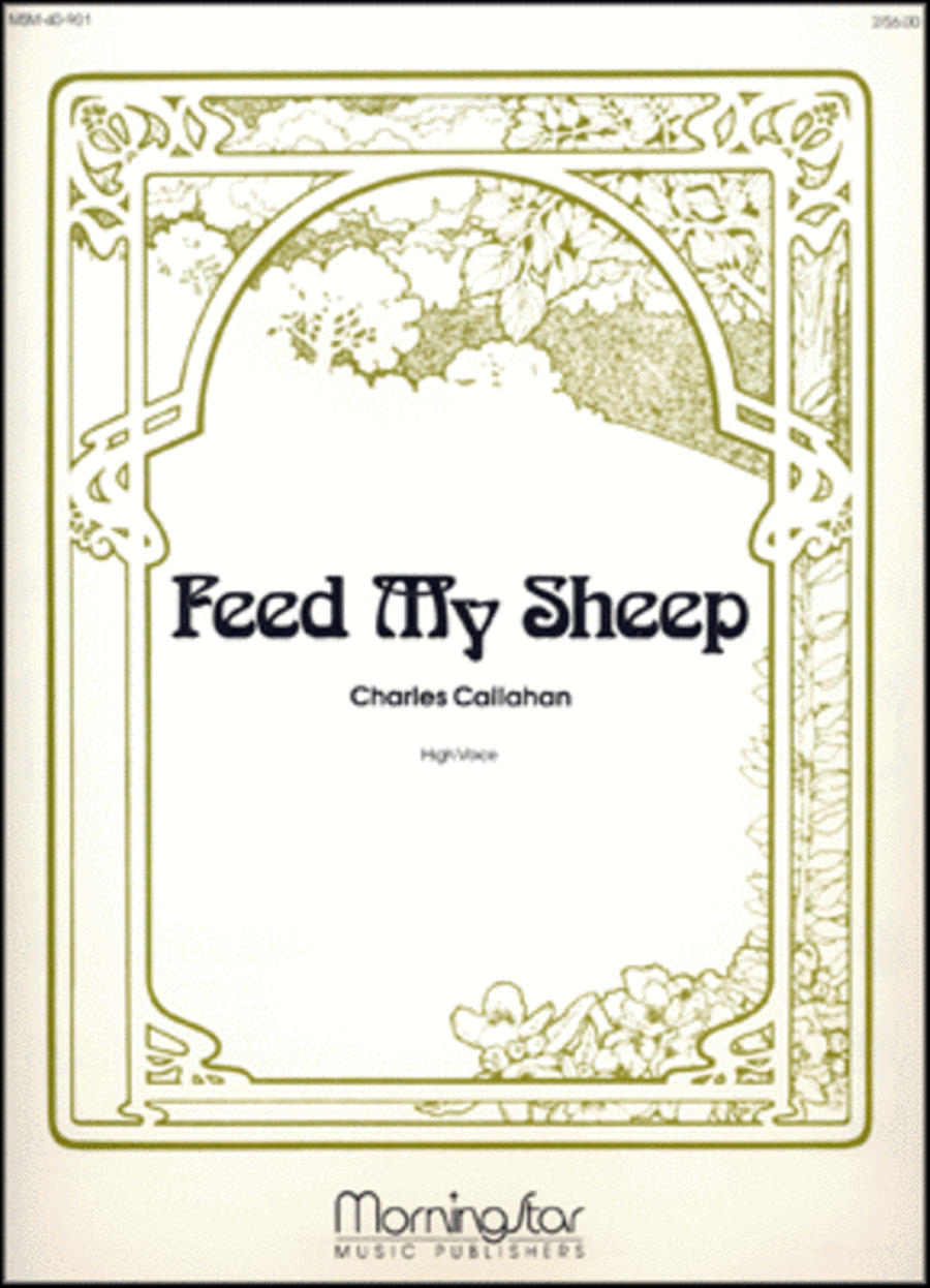 Feed My Sheep High Voice scores gallery preview page 1