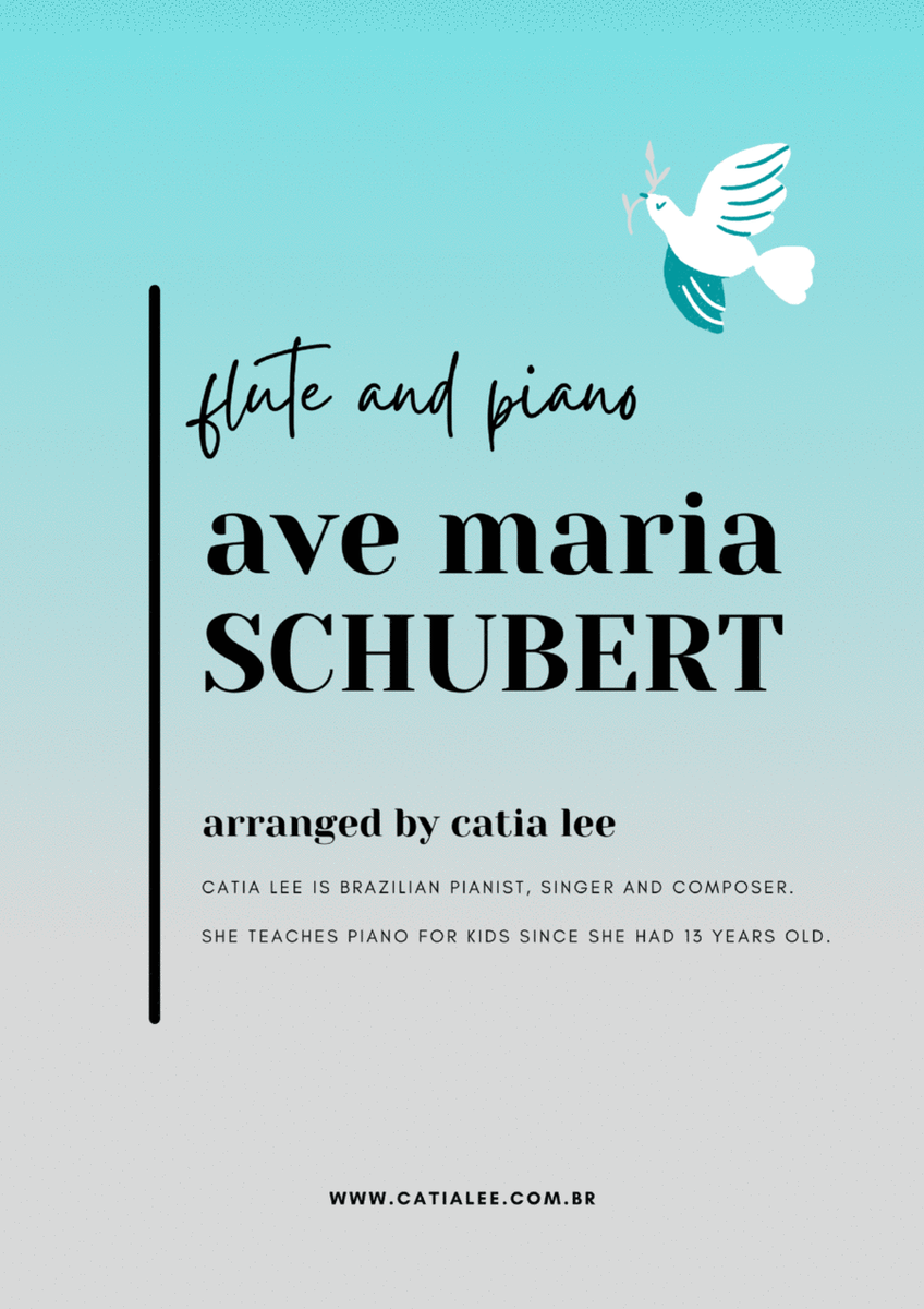 Ave Maria - Schubert for flute and piano A Major image number null