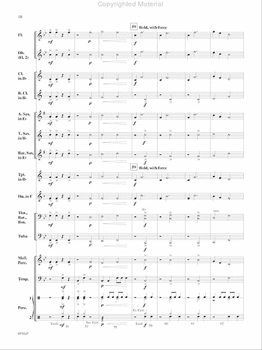 Redhawk Concert Band scores gallery preview page 11