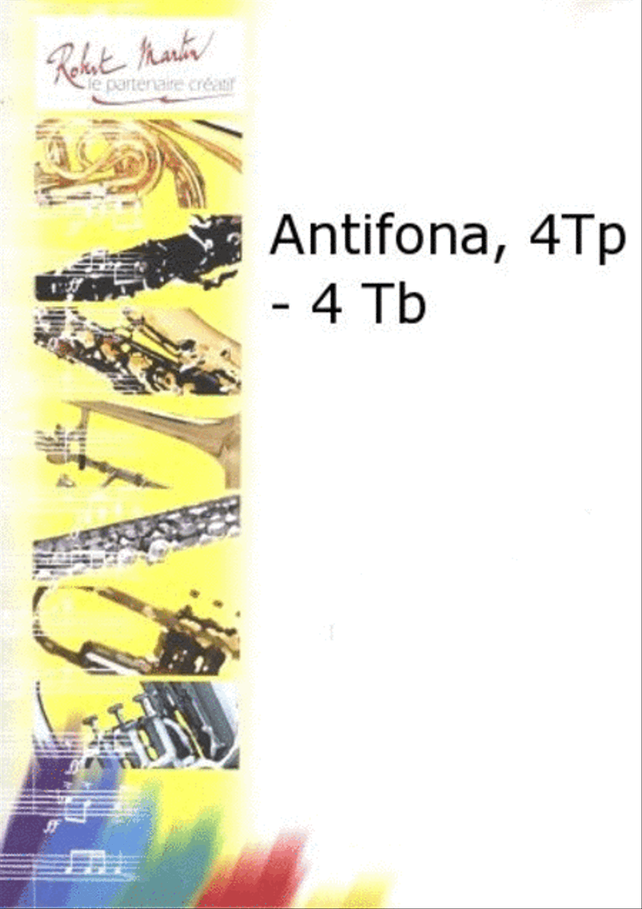Antifona, 4 trompettes, 4 trombones Trombone scores gallery preview page 1