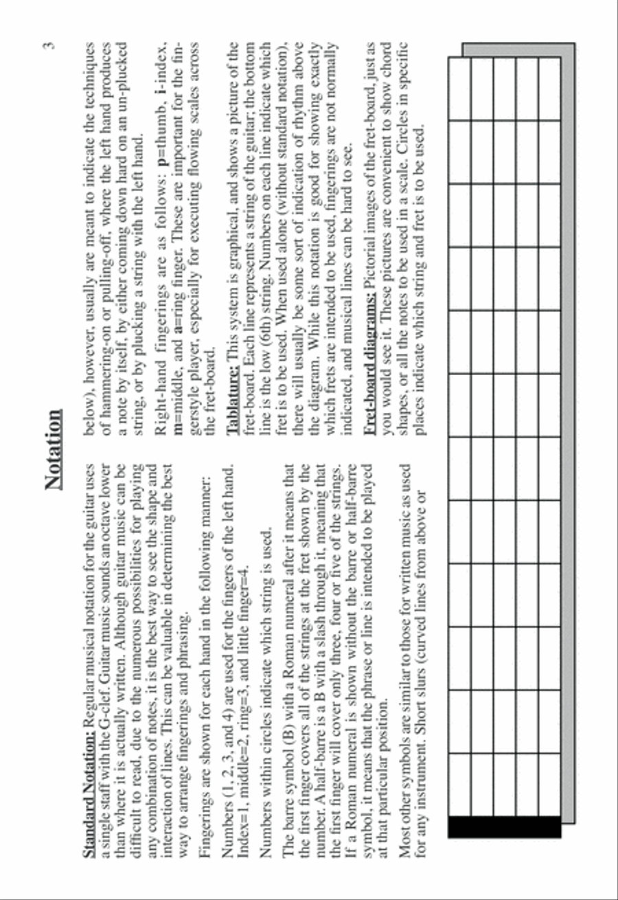 Fingerpicking Scales Fingerpicking Guitar scores gallery preview page 4