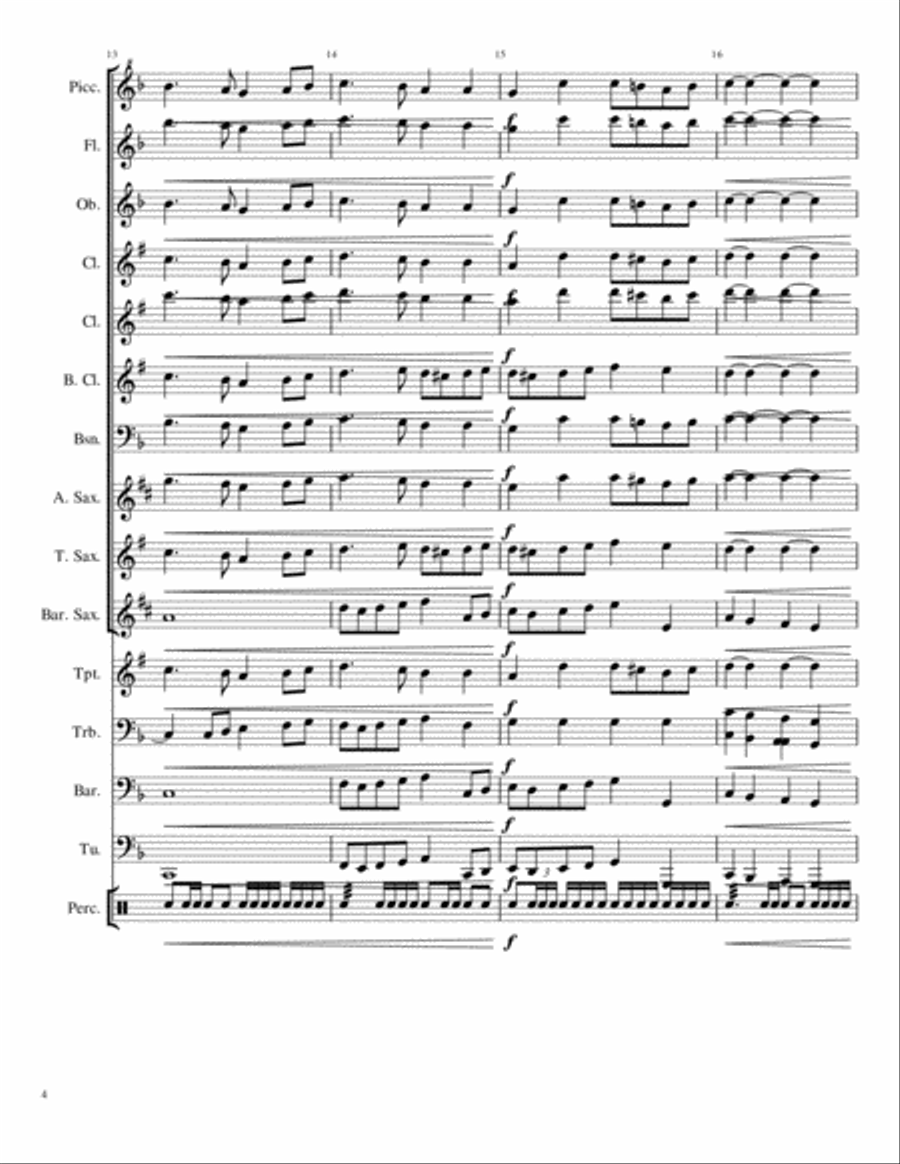 O Canada Large Ensemble scores gallery preview page 4