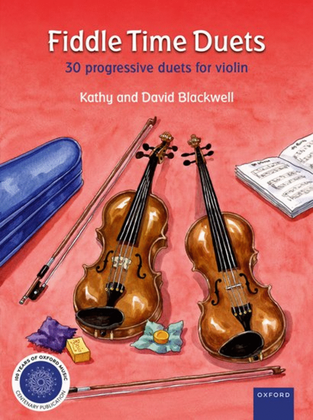 Book cover for Fiddle Time Duets