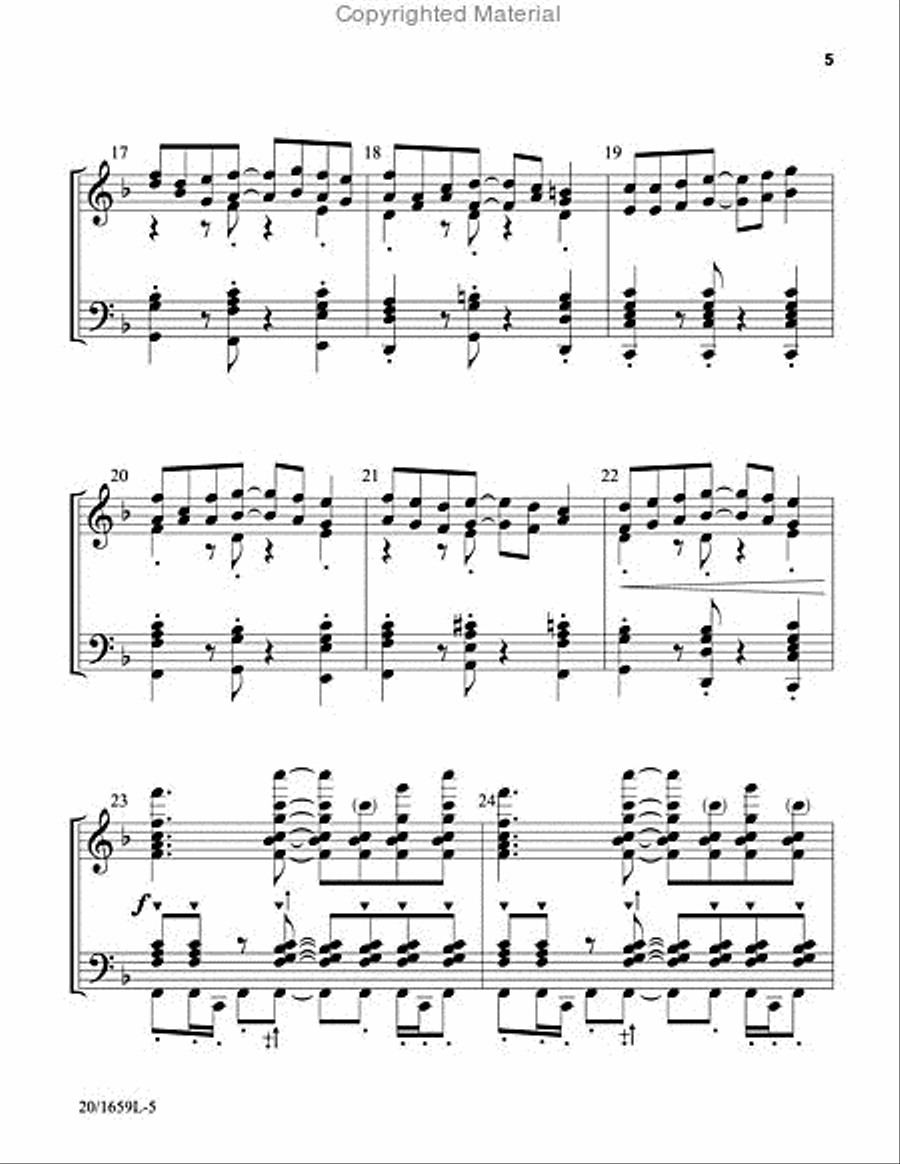 O God, Our Help in Ages Past 5-Octaves scores gallery preview page 5