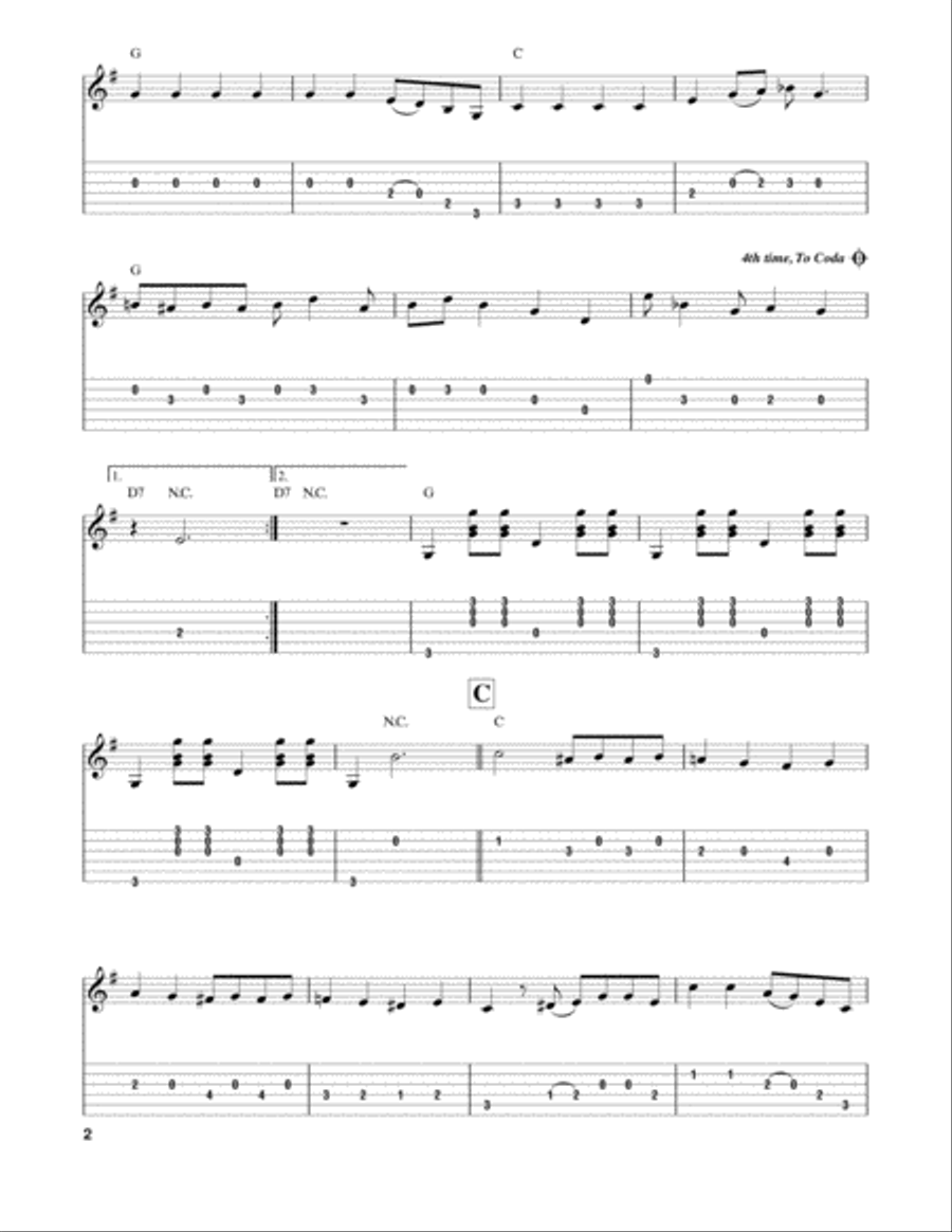 Yakety Sax Saxophone scores gallery preview page 2