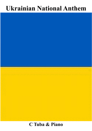 Ukrainian National Anthem for C Tuba & Piano MFAO World National Anthem Series