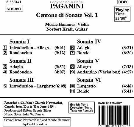 Centone Di Sonate Vol. 1 image number null
