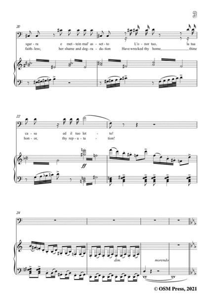 Verdi-È sogno?O realtà...,in F Major,from Falstaff,for Voice and Piano