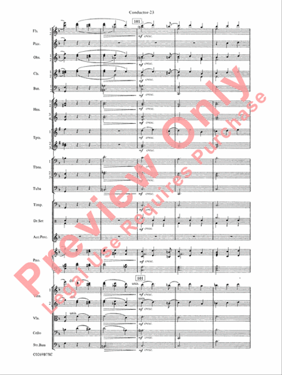 Leroy Anderson Favorites Leroy Anderson Favorites Full Orchestra scores gallery preview page 26