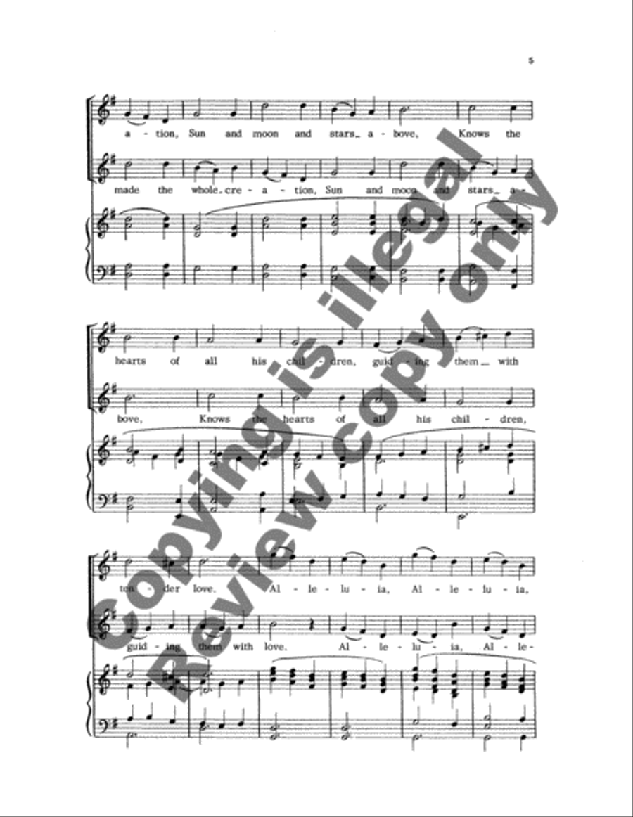 Praise and Glory SA scores gallery preview page 4