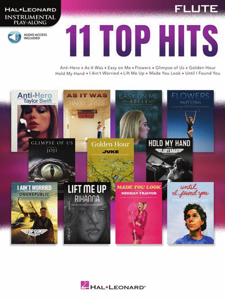 11 Top Hits for Flute by Various Flute Solo - Sheet Music