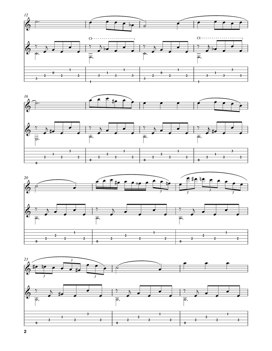 Nocturne in B-flat Minor (Op. 9, No. 1) Flute scores gallery preview page 2