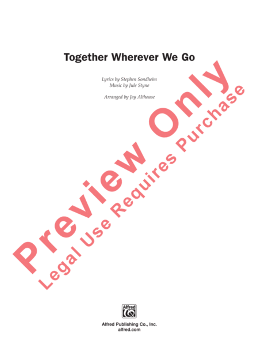 Together Wherever We Go Choir scores gallery preview page 2