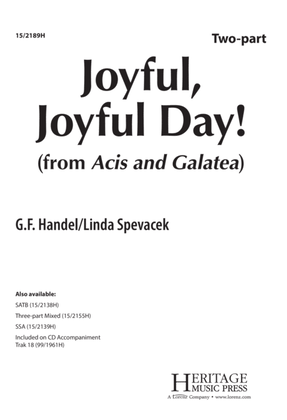 Book cover for Joyful, Joyful Day! (from Acis and Galatea)