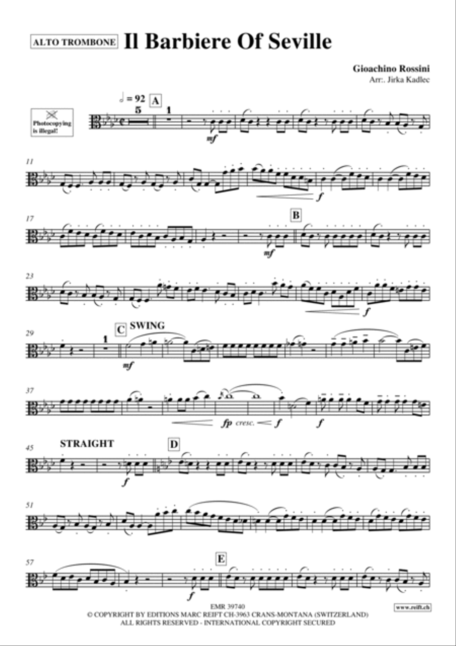 Il Barbiere Of Seville Piano Accompaniment scores gallery preview page 2