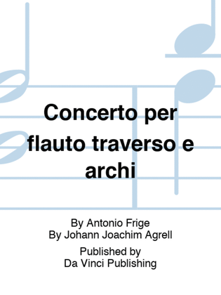 Concerto per flauto traverso e archi