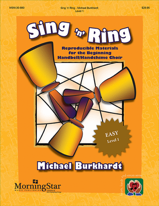 Book cover for Sing 'n' Ring: Reproducible Materials for the Beginning Handbell/Handchime Choir