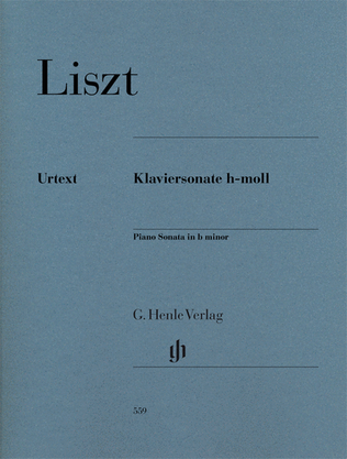 Book cover for Piano Sonata in B minor