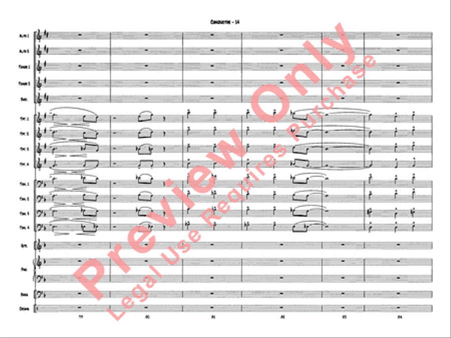 Sonny's Place Jazz Ensemble scores gallery preview page 17