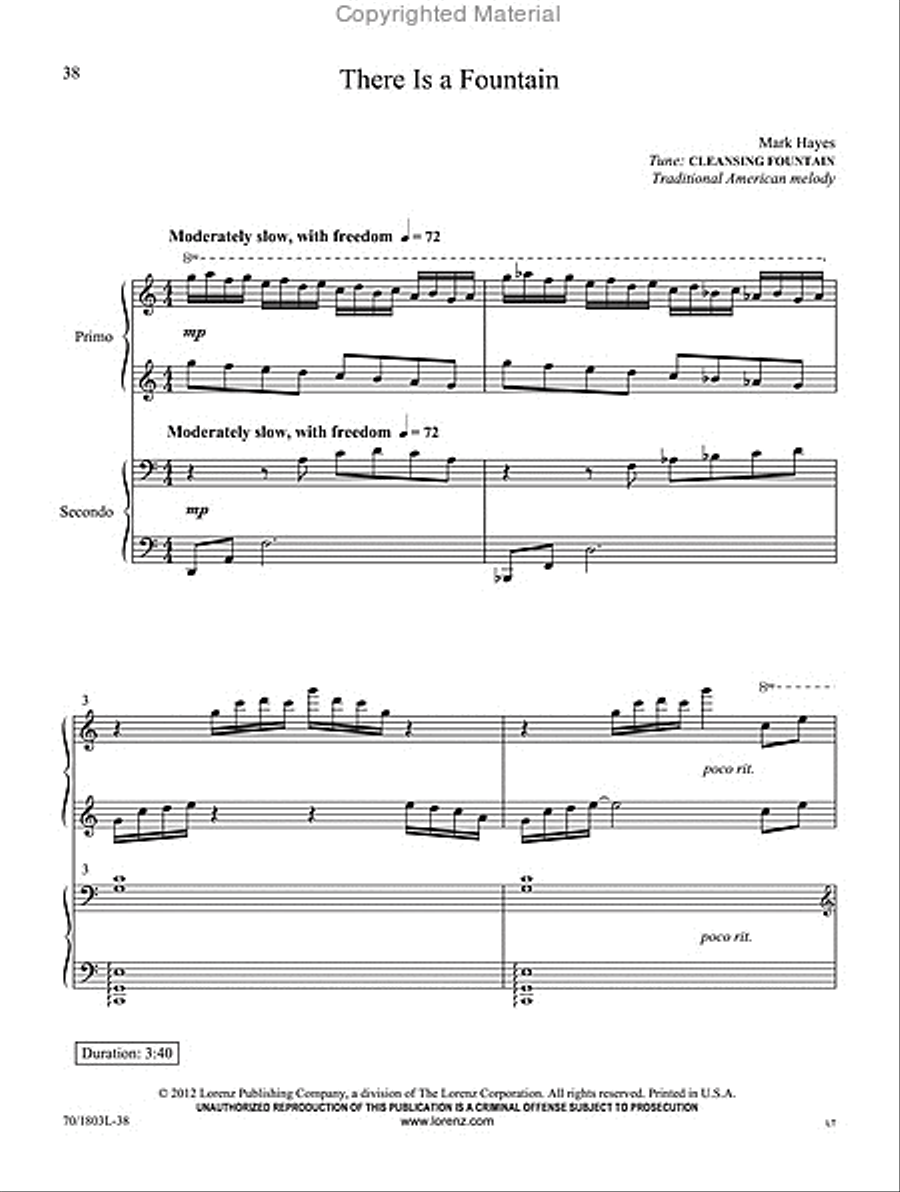 Great Things He Has Done! Piano Duet scores gallery preview page 7