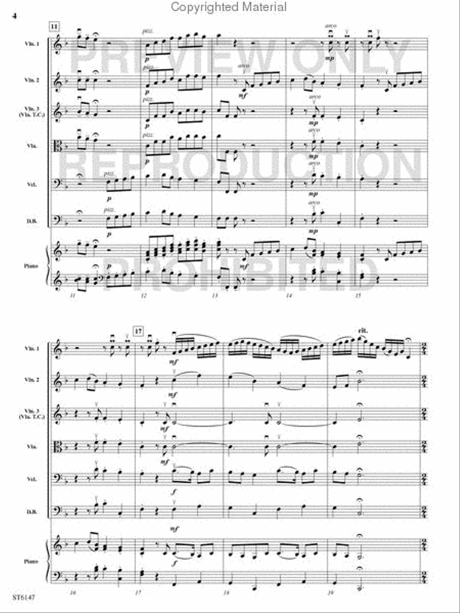 Hansel and Gretel Hansel and Gretel String Orchestra scores gallery preview page 3