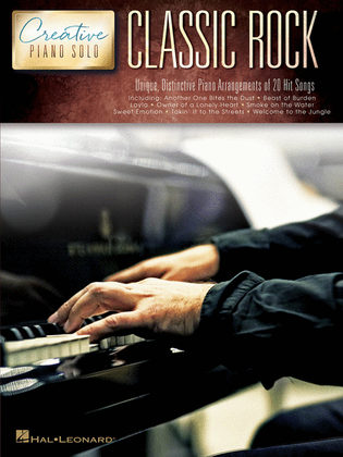 Book cover for Classic Rock – Creative Piano Solo