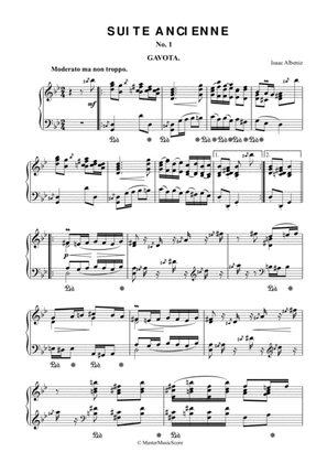 Albeniz - Suite ancienne, Op. 54: I. Gavota
