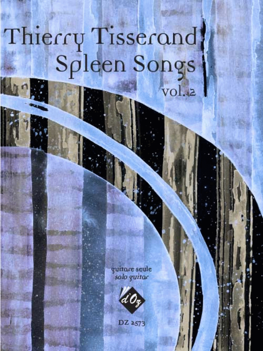 Spleen Songs, vol. 2 Classical Guitar scores gallery preview page 1