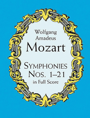 Book cover for Symphonies Nos. 1-21 in Full Score