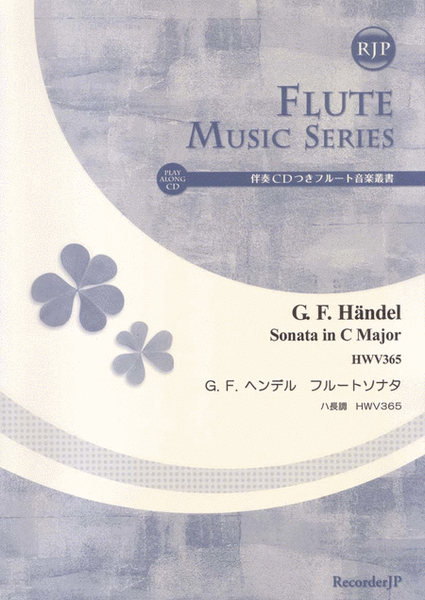 Flute Sonata in C Major HWV365 image number null