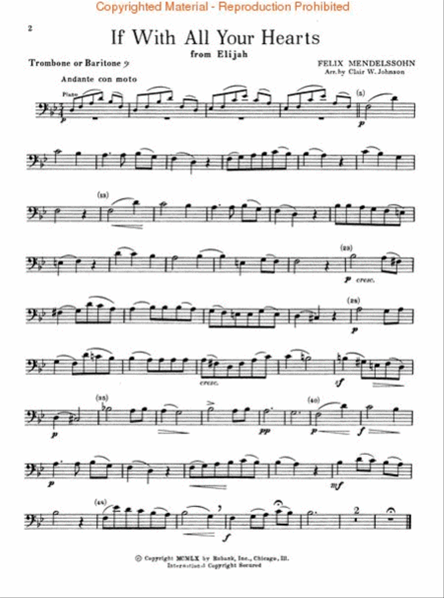 Sacred Solos Baritone Horn BC scores gallery preview page 4