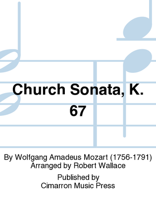 Church Sonata, K. 67