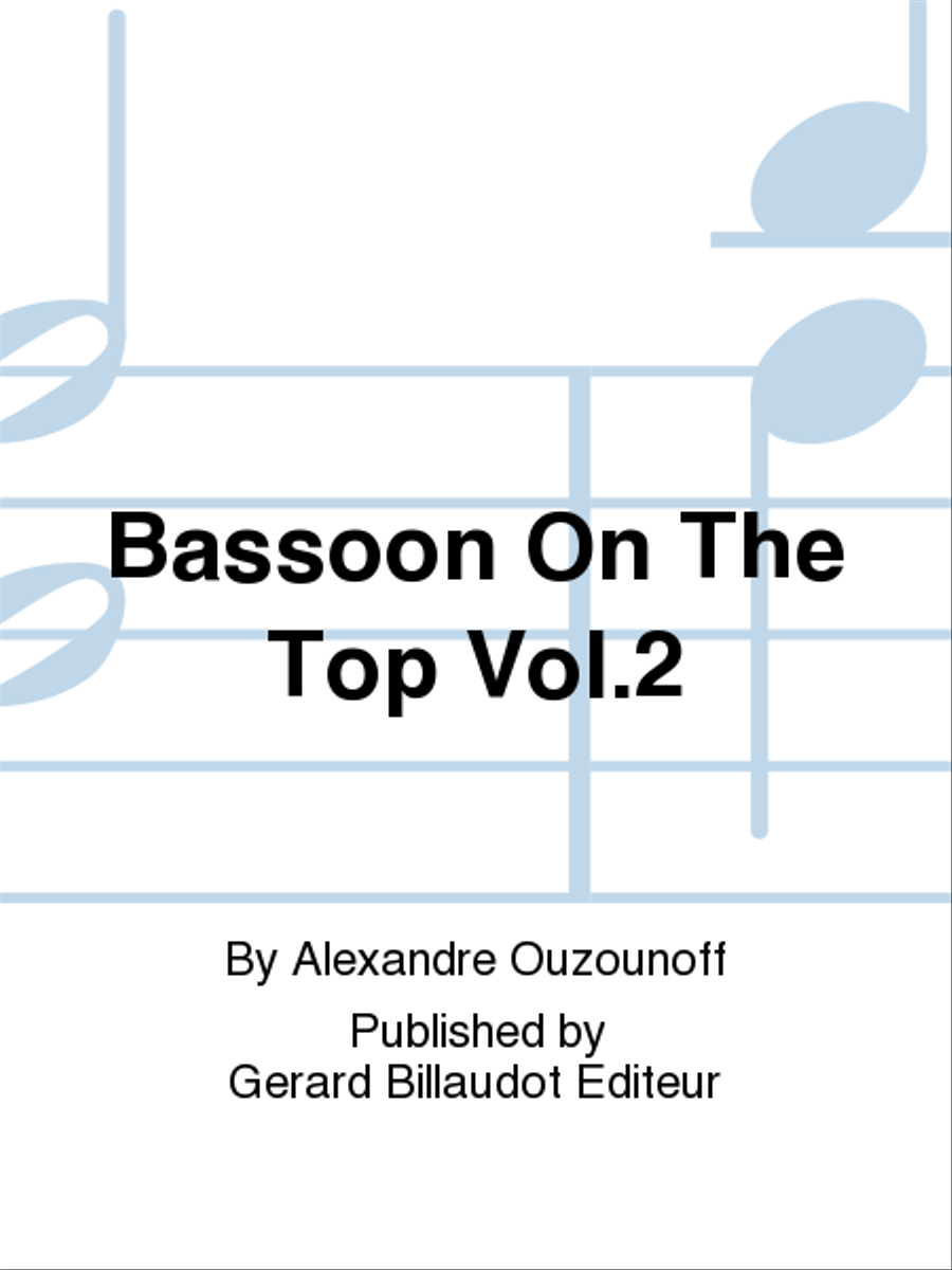 Bassoon On The Top Vol. 2 Bassoon scores gallery preview page 1