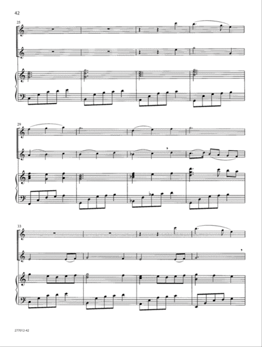 Be Still My Soul Flute Duet scores gallery preview page 23