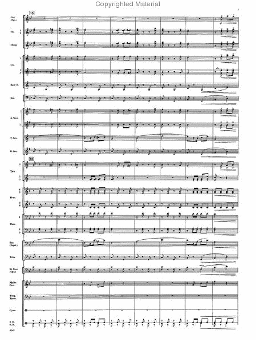 Zacatecas Zacatecas Concert Band scores gallery preview page 4