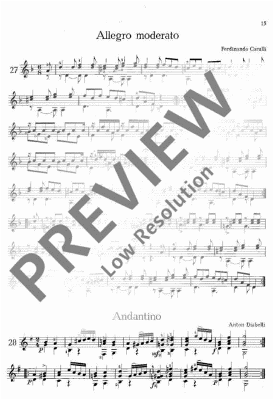 Easy Guitar playing Easy Guitar scores gallery preview page 16