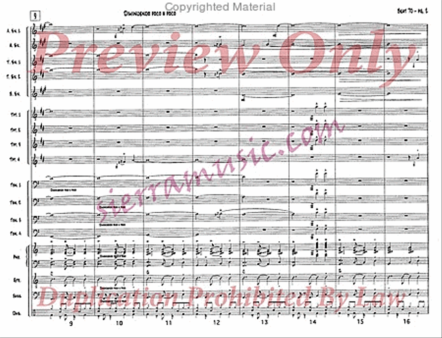 Beat 70 Beat 70 Big Band scores gallery preview page 3