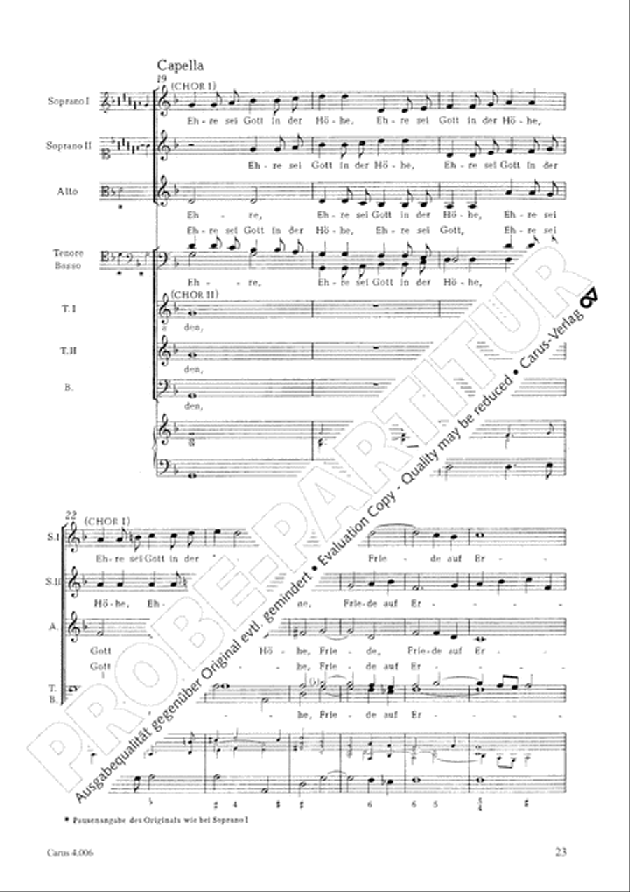 Ten motets Ten motets Choir scores gallery preview page 25