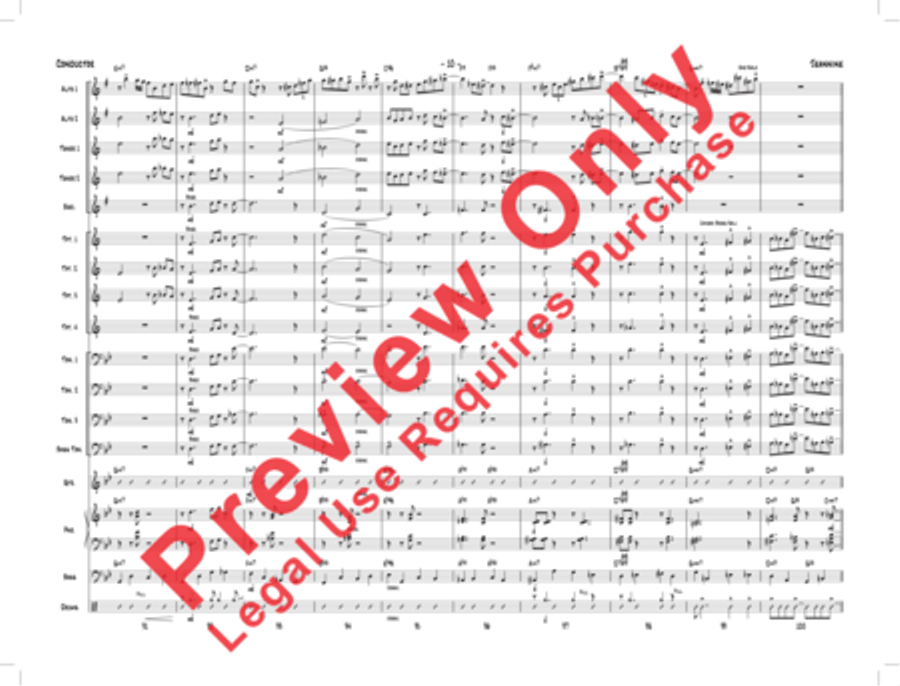 Jeannine Jeannine Jazz Ensemble scores gallery preview page 13