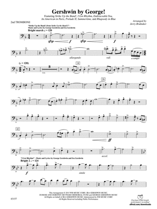 Gershwin by George!: 2nd Trombone
