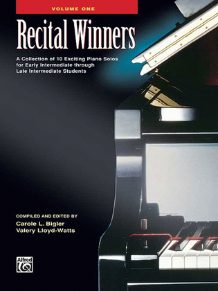 Book cover for Recital Winners, Book 1