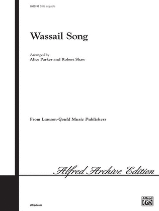 Book cover for Wassail Song