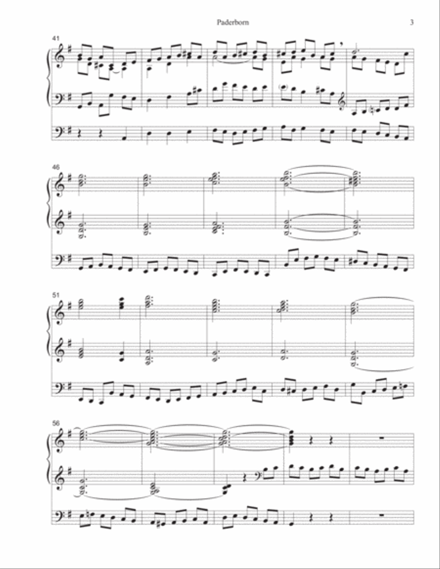 Paderborn Paderborn Organ Solo scores gallery preview page 3